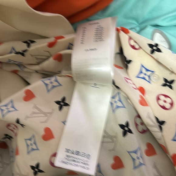 1️⃣5️⃣0️⃣0️⃣ brand new authentic Louis Vuitton babydoll silk blouse - Picture 11 of 13